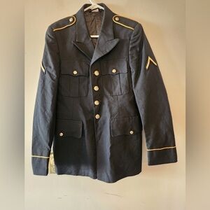 Army Service Uniform ASU Dress Blue Enlisted Coat Jacket 35rc